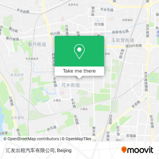 汇友出租汽车有限公司 map