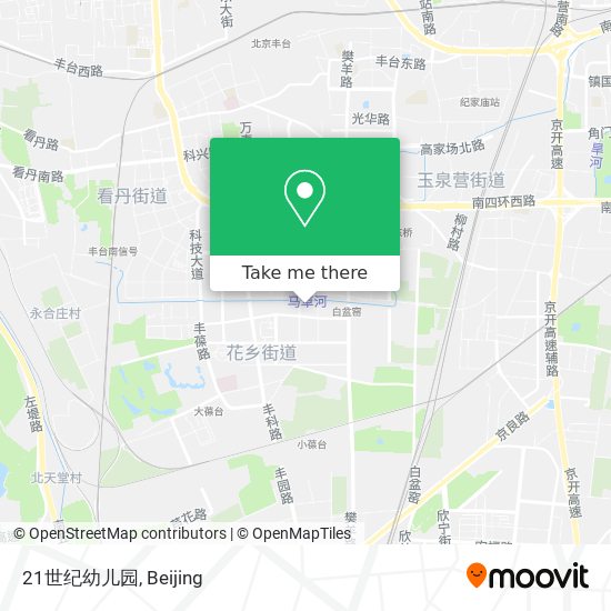21世纪幼儿园 map