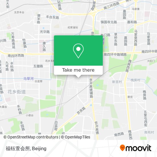 福钰萱会所 map