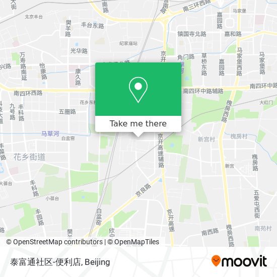 泰富通社区-便利店 map