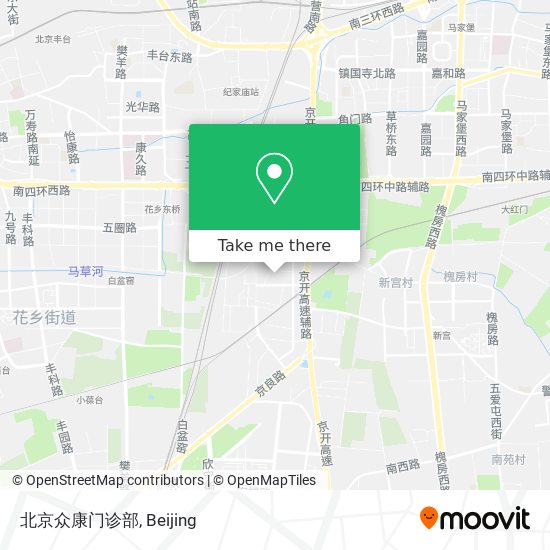 北京众康门诊部 map
