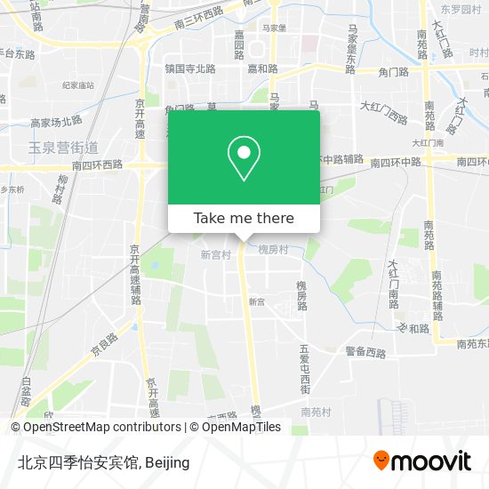 北京四季怡安宾馆 map