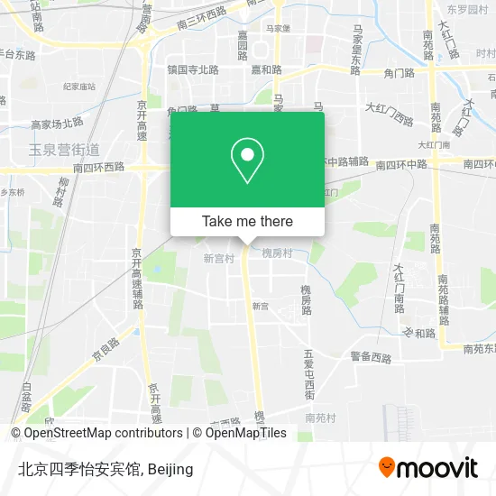 北京四季怡安宾馆 map