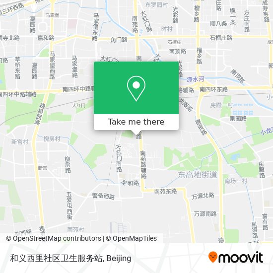 和义西里社区卫生服务站 map