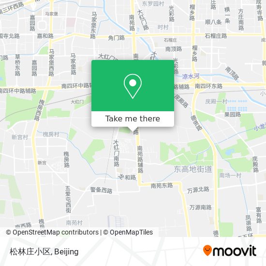 松林庄小区 map