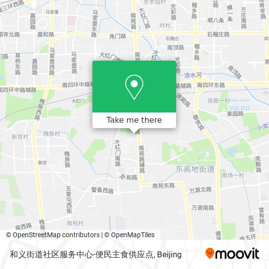 和义街道社区服务中心-便民主食供应点 map