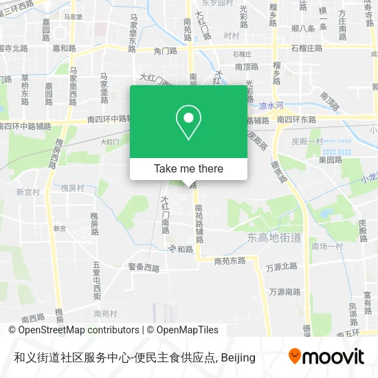 和义街道社区服务中心-便民主食供应点 map