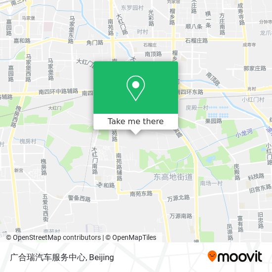 广合瑞汽车服务中心 map
