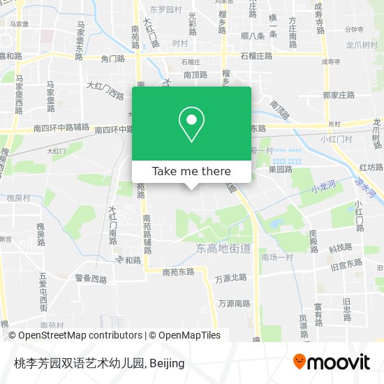 桃李芳园双语艺术幼儿园 map