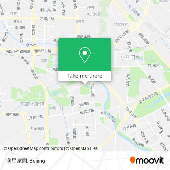 润星家园 map