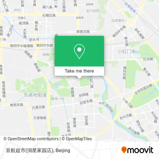 首航超市(润星家园店) map