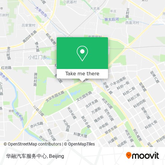 华融汽车服务中心 map