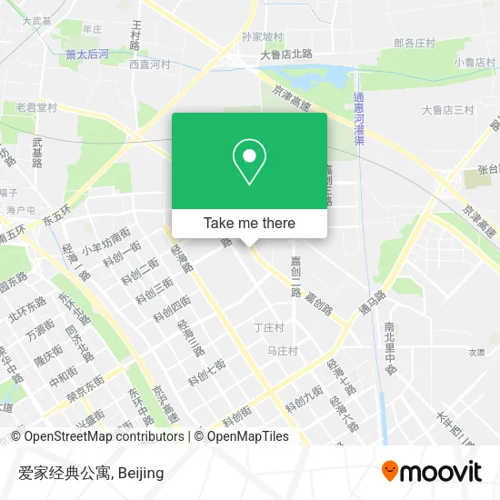 爱家经典公寓 map