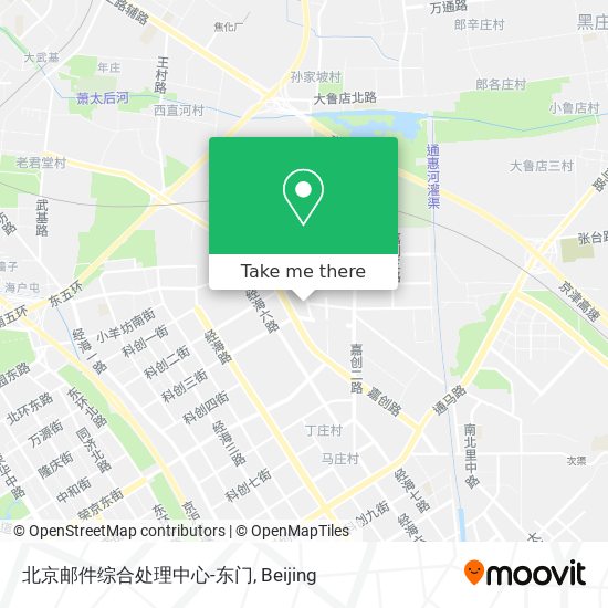 北京邮件综合处理中心-东门 map
