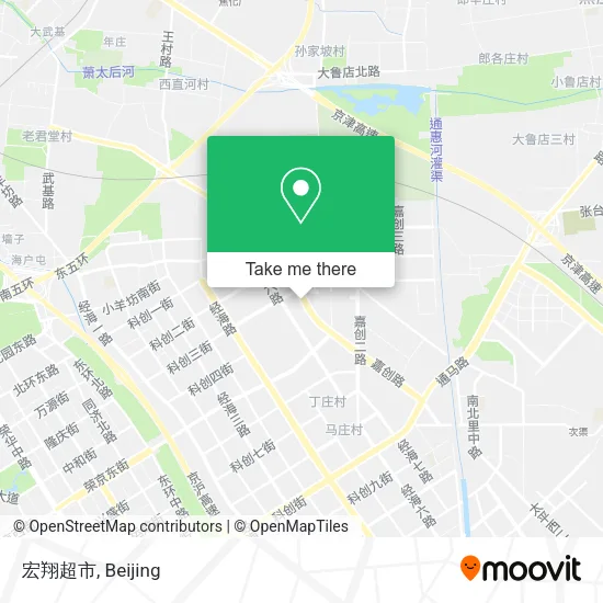 宏翔超市 map