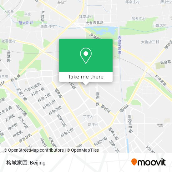 榕城家园 map