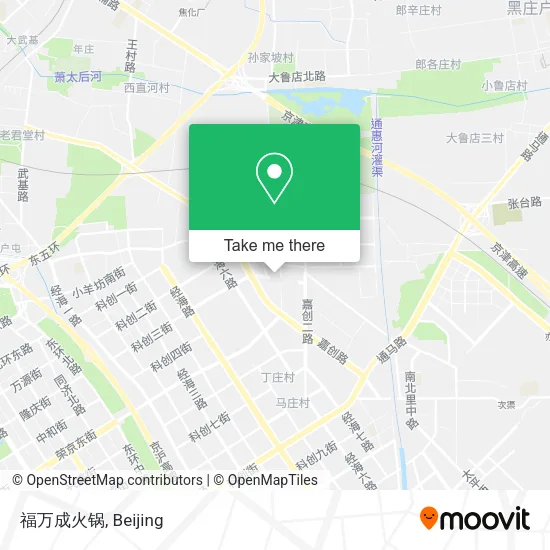 福万成火锅 map