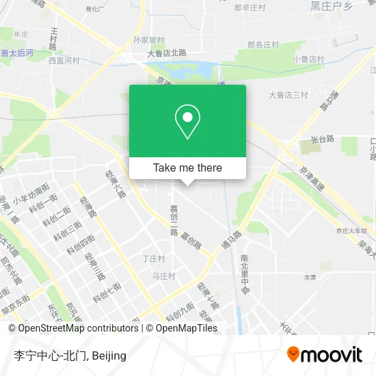 李宁中心-北门 map