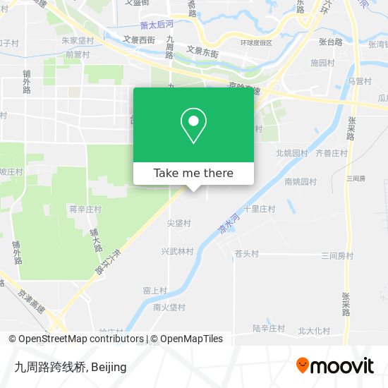 九周路跨线桥 map