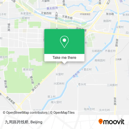 九周路跨线桥 map