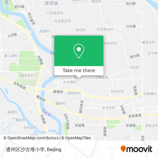 通州区沙古堆小学 map
