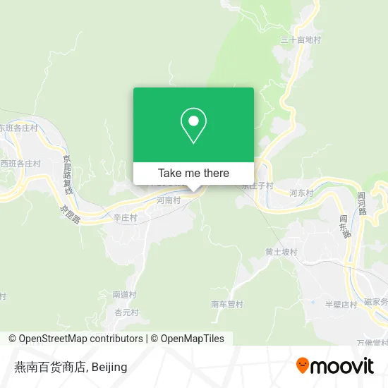 燕南百货商店 map