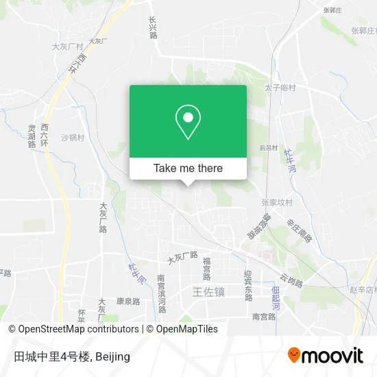 田城中里4号楼 map