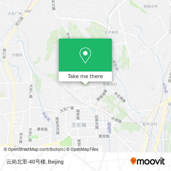 云岗北里-40号楼 map