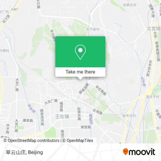 翠云山庄 map