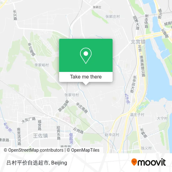 吕村平价自选超市 map