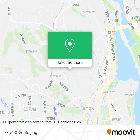 亿足会馆 map