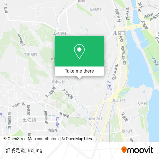 舒畅足道 map