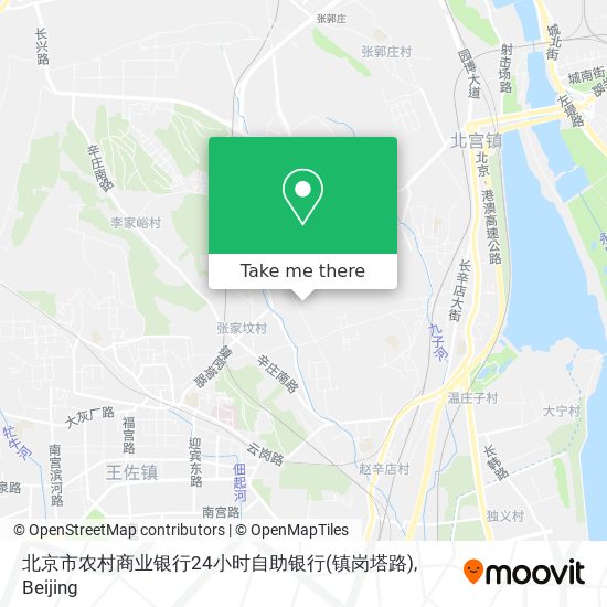 北京市农村商业银行24小时自助银行(镇岗塔路) map