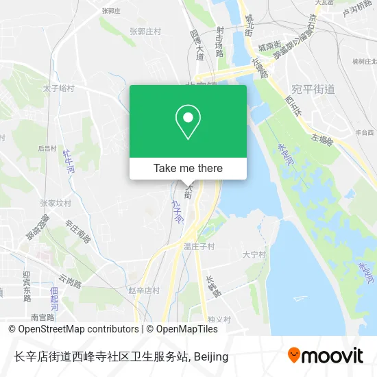 长辛店街道西峰寺社区卫生服务站 map