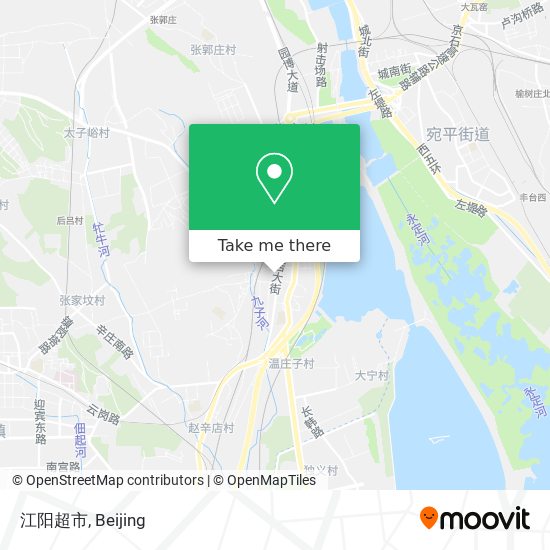 江阳超市 map