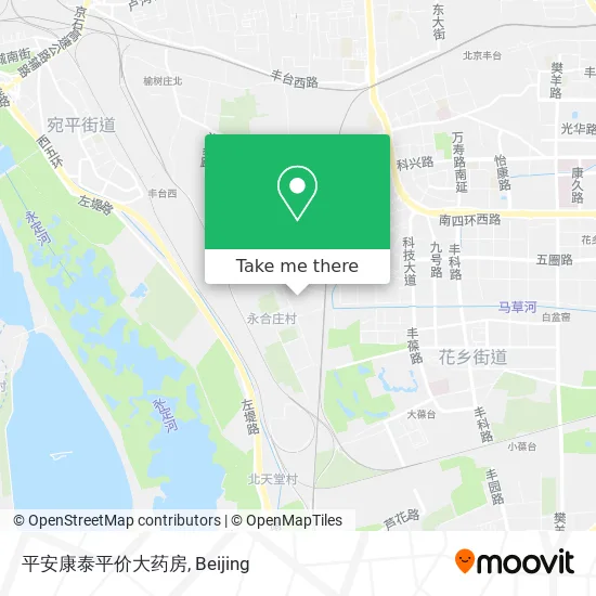 平安康泰平价大药房 map