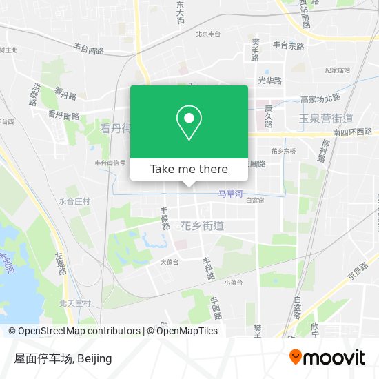 屋面停车场 map