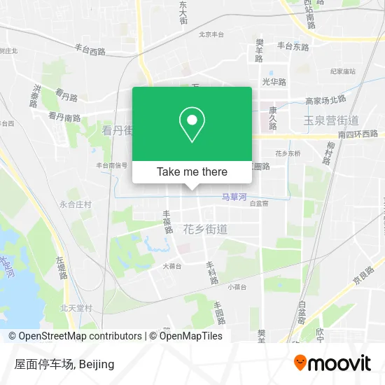 屋面停车场 map