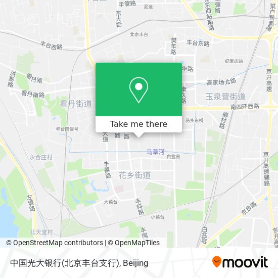 中国光大银行(北京丰台支行) map