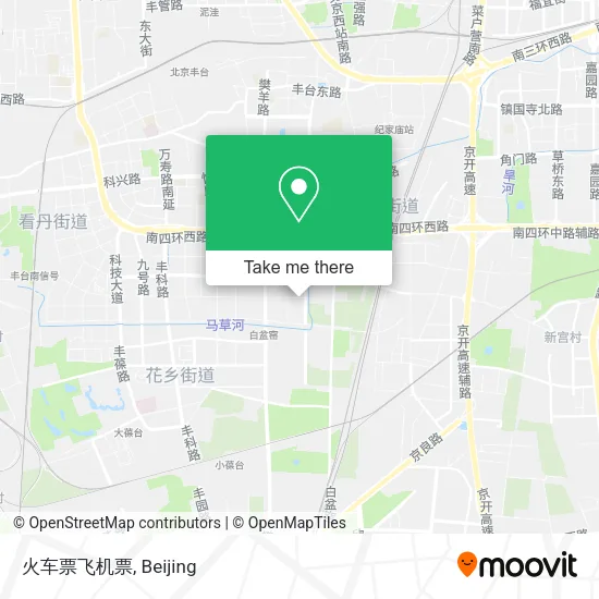 火车票飞机票 map