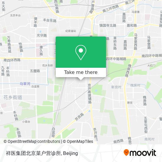 祥医集团北京菜户营诊所 map