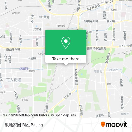 银地家园-B区 map