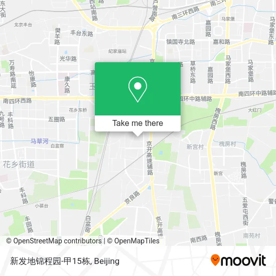 新发地锦程园-甲15栋 map