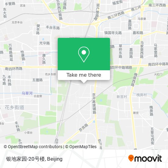 银地家园-20号楼 map