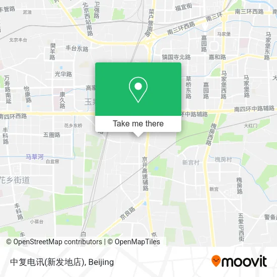 中复电讯(新发地店) map