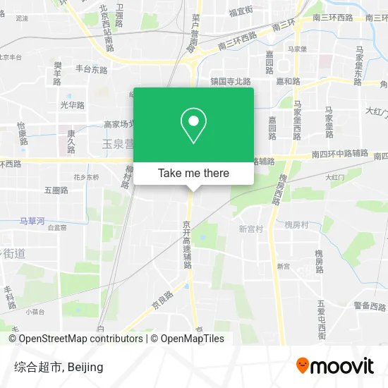 综合超市 map