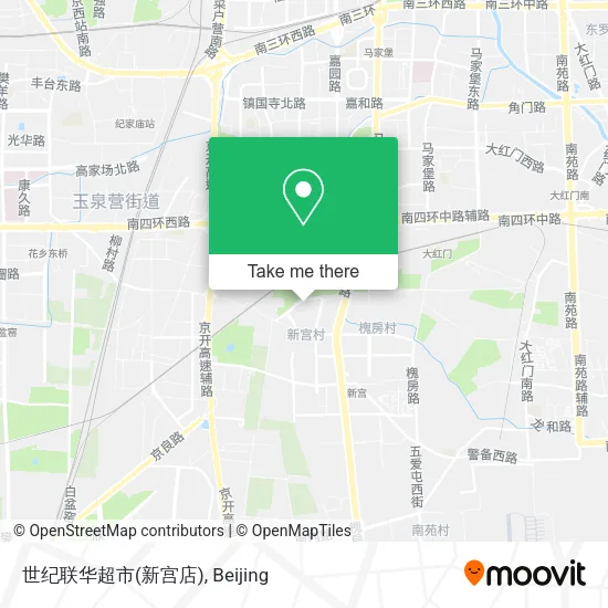 世纪联华超市(新宫店) map