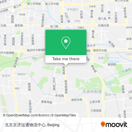 北京京济运通物流中心 map