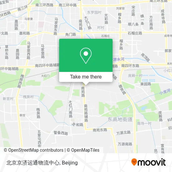 北京京济运通物流中心 map
