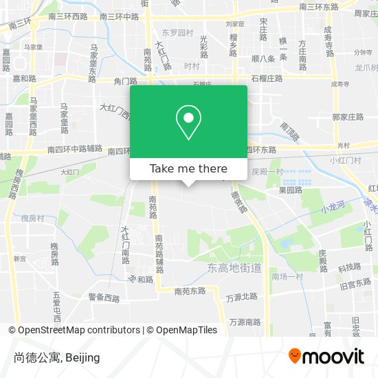 尚德公寓 map
